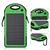 Влагозащищенный Solar Power Bank 20000 mAh на солнечной батарее 2 USB 4 цвета